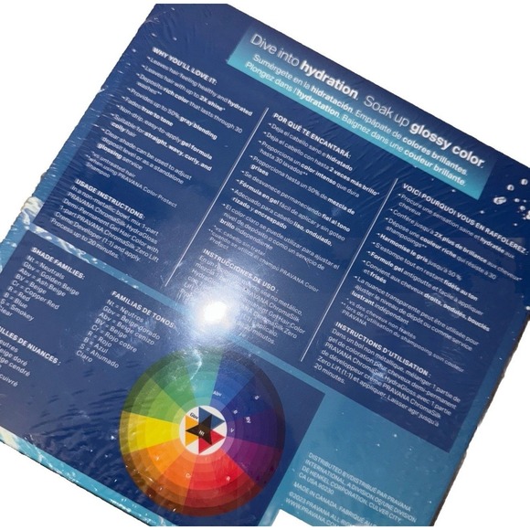 Pravana Chromasilk HydraGloss Demi Permanent Swatchbook~ New - Picture 2 of 2